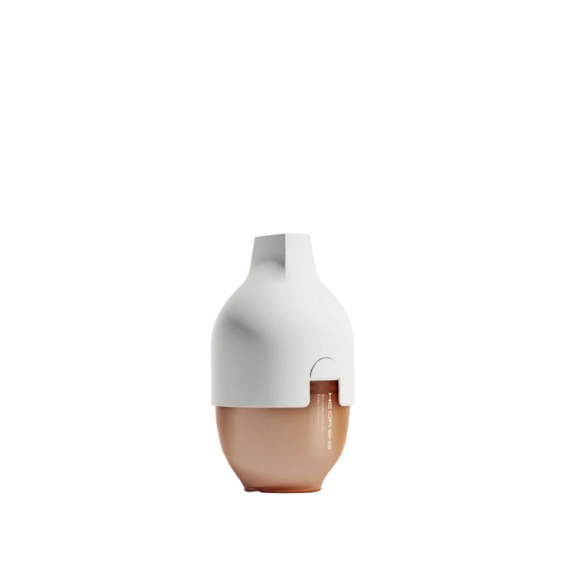 HEORSHE Ultra Wide Neck buteliukas 0 -3 mėn. WHITE, N1, 160 ml