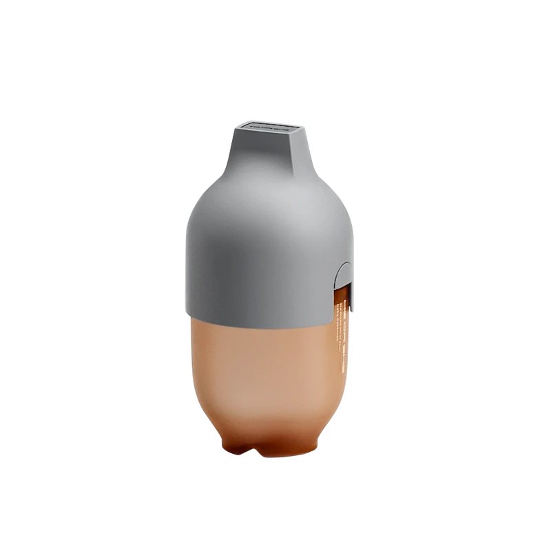HEORSHE Ultra Wide Neck buteliukas 6+ mėn. GREY, N1, 240 ml