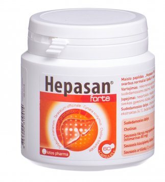 HEPASAN Forte kapsulės N60