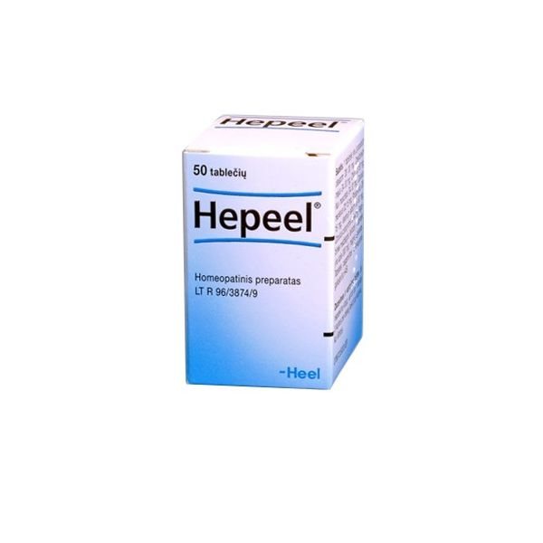 HEPEEL tabletės N50