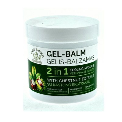 HERBAL TRADITIONS, gelis-balzamas su kaštono ekstraktu, 250 ml