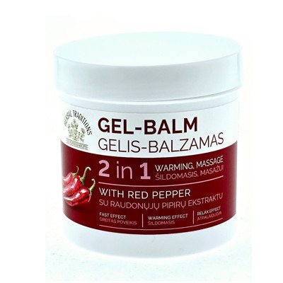 HERBAL TRADITIONS, gelis-balzamas su raudonųjų pipirų ekstraktu, 250 ml