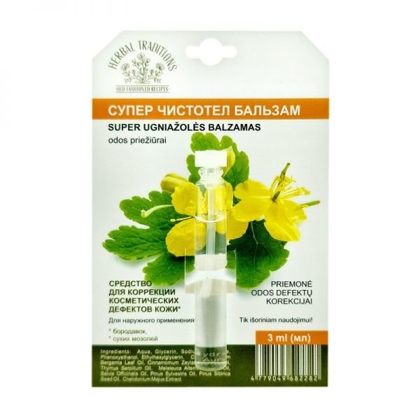 HERBAL TRADITIONS odos priežiūros priemonė SUPER CISTOTEL, 3 ml