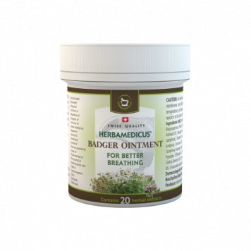 HERBAMEDICUS augalinis Barsukų tepalas, 125 ml