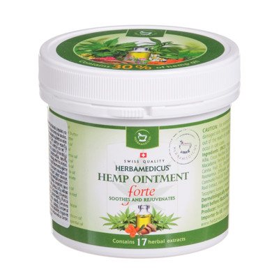 HERBAMEDICUS FORTE, Tepalas su kanapių aliejumi, 125 ml