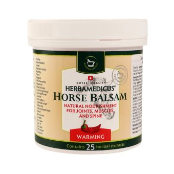HERBAMEDICUS/SWISSMEDICUS šildomasis kūno balzamas HORSE BALSAM, 250 ml