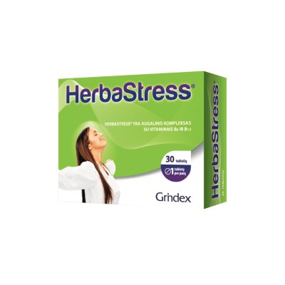 Herbastress 450 mg tabletės N30
