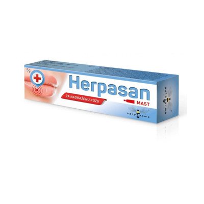 HERPASAN lūpų tepalas, 5 g