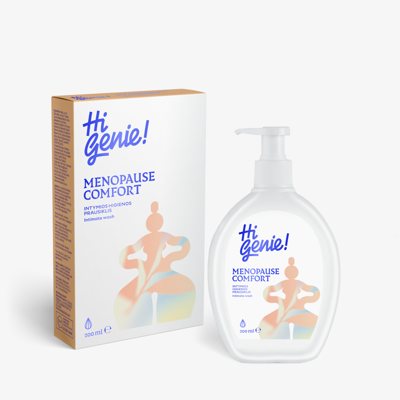 HI GENIE! MENOPAUSE COMFORT, Intymios higienos prausiklis, 200 ml