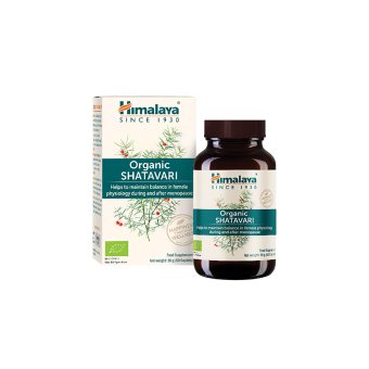 HIMALAYA™ Organic Shatavari, 60 kapsulių