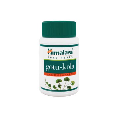 HIMALAYA smegenims, kapsulės MANDUKAPARNI (GOTU-KOLA) N60
