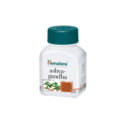 HIMALAYA streso mažinimui, kapsulės ASHVAGANDHA N60