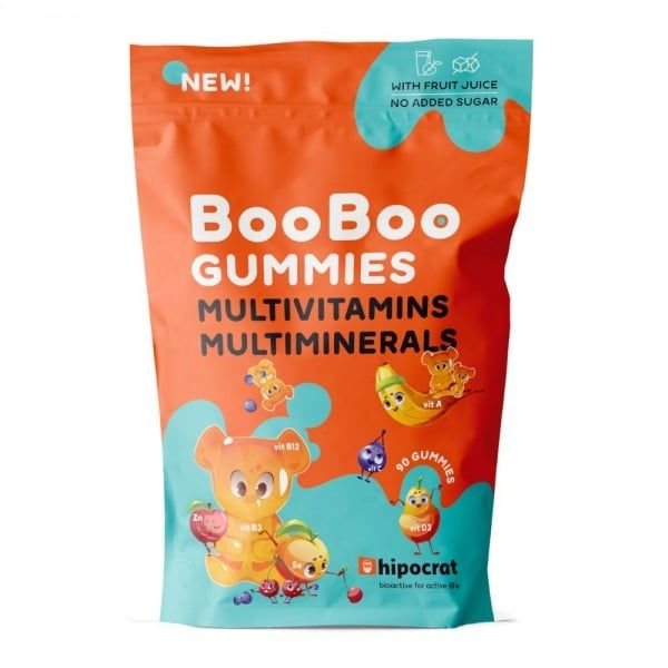 HIPOCRAT guminukai BOOBOO, 90 vnt