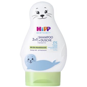 HiPP šampūnas ir prausiklis BABYSANFT, 200 ml