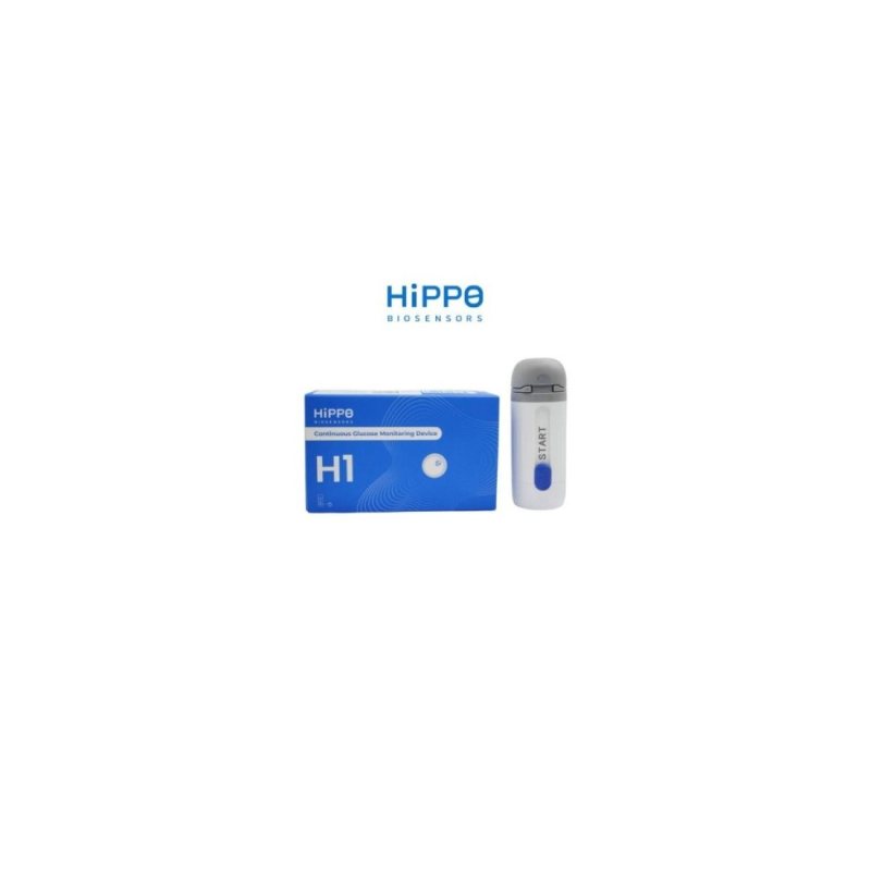 HIPPO H1 nuolatinio gliukozės kiekio stebėj. sistema N1