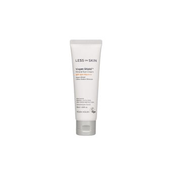 HOLIKA HOLIKA apsauginis kremas nuo saulės LESS ON SKIN VEGAN SHIELD MINERAL SUN CREAM, SPF 50+, 50 ml