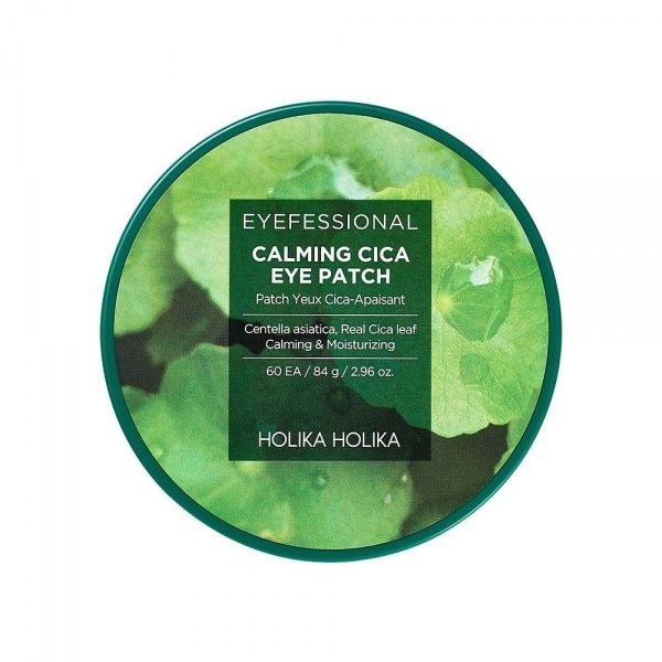 HOLIKA HOLIKA hidrogelio paakių pleistrai EYEFESSIONAL CALMING CICA EYE PATCH, 60 vnt