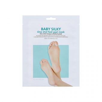 HOLIKA HOLIKA šveičiamoji pėdų kaukė Baby Silky One Shot Foot Peel Mask, 40 ml