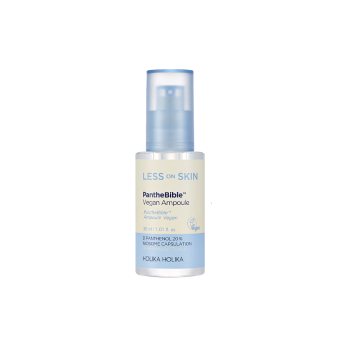 HOLIKA HOLIKA veido ampulė, Less On Skin PantheBible Vegan, 30 ml