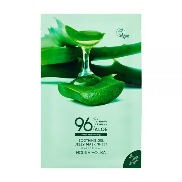 HOLIKA HOLIKA veido kaukė ALOE HYDRO FORMULA 96% SOOTHING, 1 vnt