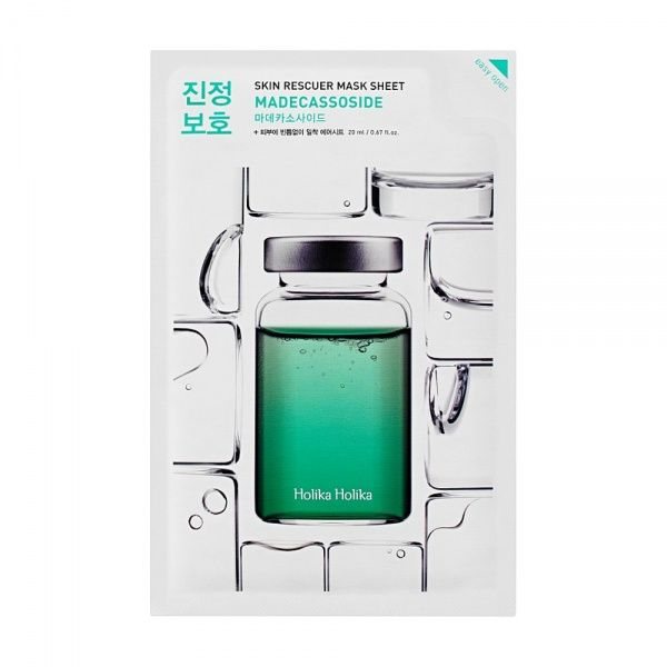 HOLIKA HOLIKA veido kaukė SKIN RESCUER MADECASSOSIDE, 1 vnt