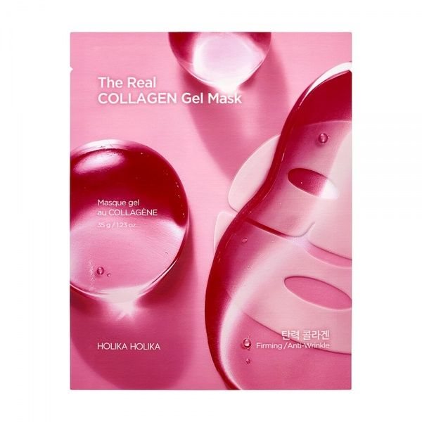 HOLIKA HOLIKA veido kaukė THE REAL COLLAGEN, 1 vnt
