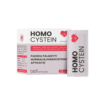 Homocystein, 28 paketėlių
