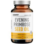 Hormonų balansui ir priešmenstruaciniams simptomams ICONFIT EVENING PRIMROSE SEED OIL, 90 kaps.