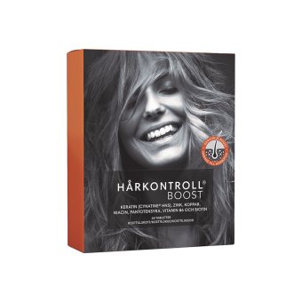 HÅRKONTROL BOOST, 60 dengtų tablečių