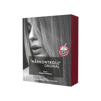 HÅRKONTROLL maisto papildai plaukams ORIGINAL, 60 dengtų tablečių