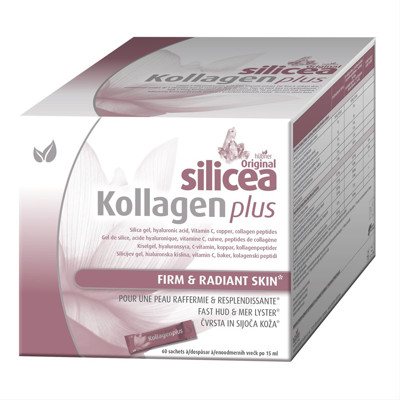 HUBNER ORIGINAL SILICEA KOLLAGEN PLUS, x 60 vnt., 15 ml