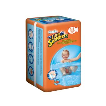 HUGGIES sauskelnės-kelnaitės SWIMMERS MEDIUM (5-6), 12–, 11 vnt., 18 kg