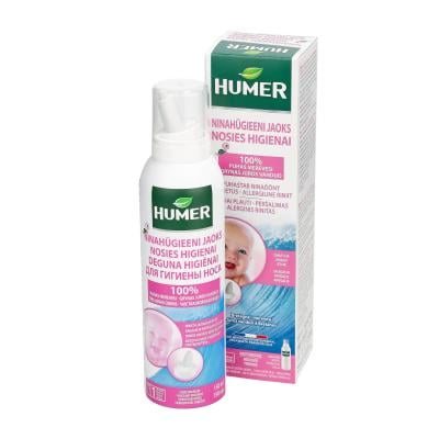 HUMER izotoninis nosies purškalas kūdikiams ir vaikams, 150 ml