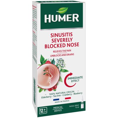 HUMER SINUSITAS, purškalas, 15 ml