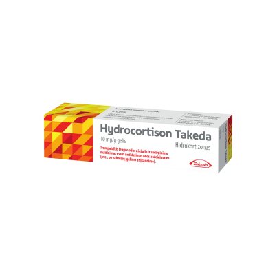 Hydrocortison Takeda 10 mg/g gelis, 10 g