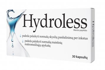 HYDROLESS kapsulės N30