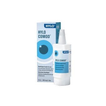 HYLO Comod, akių lašai, 1 buteliukas, 10 ml