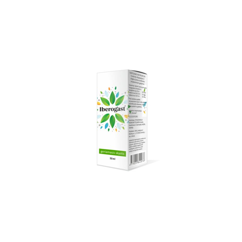 IBEROGAST geriam. skyst. N1 (lyg.imp.), 50 ml