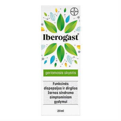 IBEROGAST, geriamasis skystis, 20 ml