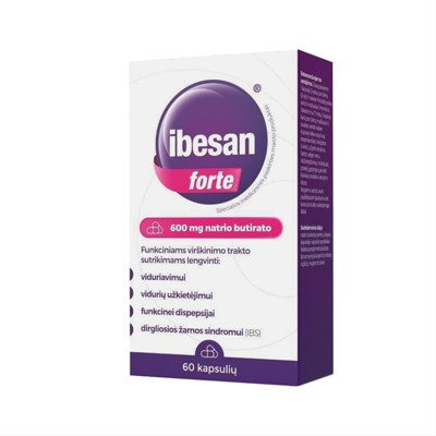 IBESAN FORTE, kapsulės N60