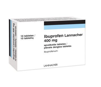 IBUPROFEN Lannacher 400 mg plėvele dengtos tabletės N10