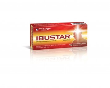 IBUSTAR 400 mg plėvele dengtos tabletės N10
