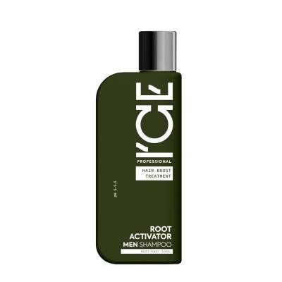 ICE MEN Root Activator šampūnas vyrams nuo plaukų slinkimo, 250 ml