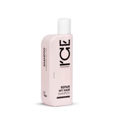 ICE Repair My Hair atstatantis šampūnas pažeistiems plaukams, 250 ml