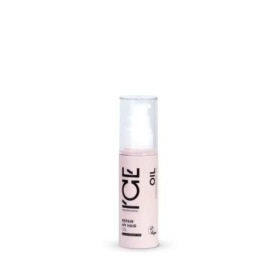 ICE Repair My Hair Plaukų atstatantis aliejus pažeistiems plaukams, 50 ml