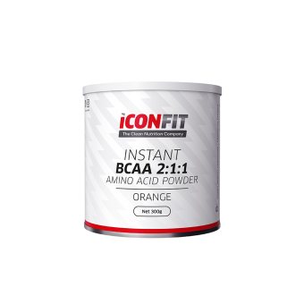 ICONFIT aminorūgštys BCAA 2:1:1, apelsinų skonio, 300 g