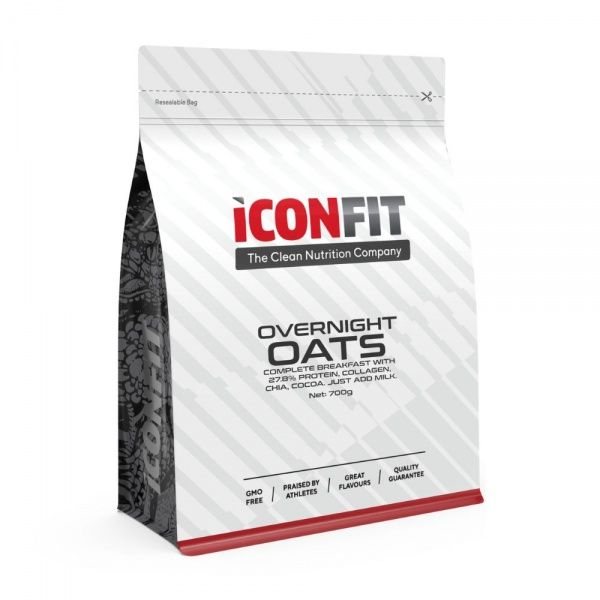 ICONFIT avižų košė, šokolado ir žemės riešutų skonio, 1 kg