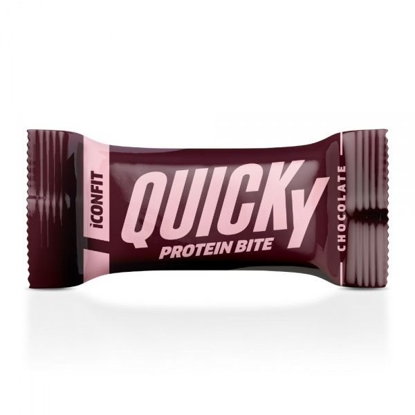 ICONFIT batonėlis QUICKY, šokolado skonio, 35 g