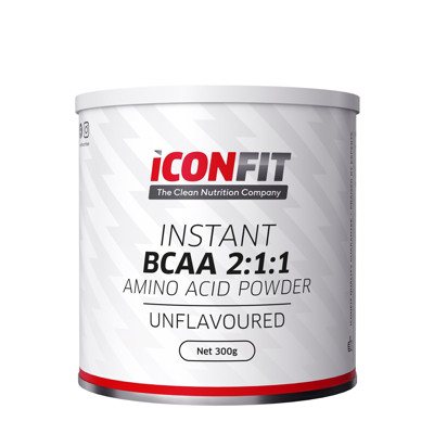 ICONFIT BCAA 2:1:1, Amino Rūgštys - Nearomatizuotas, 300 g