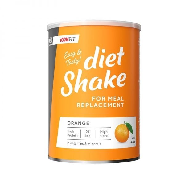 ICONFIT dietinis kokteilis, apelsinų skonio, 495 g